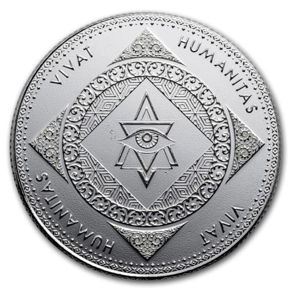 1 oz stříbrná mince - Vivat Humanitas 2017 - Image 2