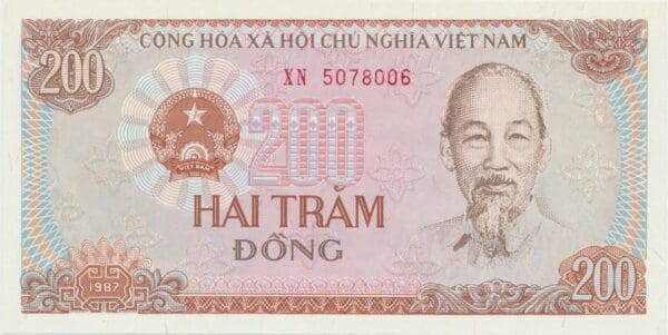 Vietnam 200 Dong 1987