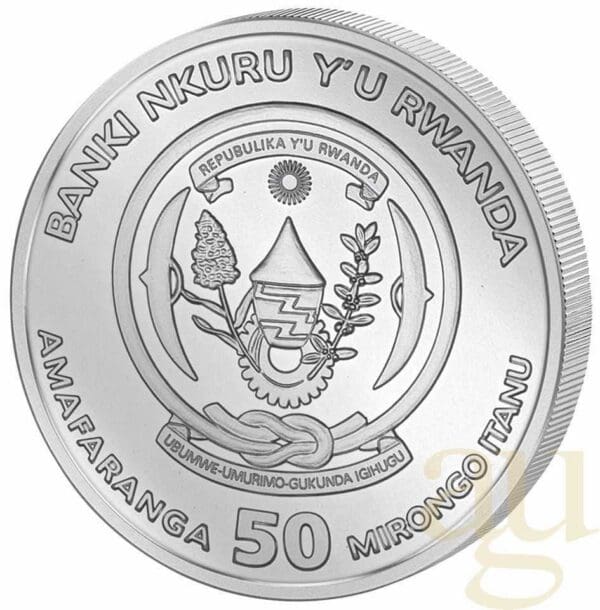 BH Mayer Kunstprageanstalt GmbH Rwanda Nautical Series - 500 let Victoria 2019 - Image 2