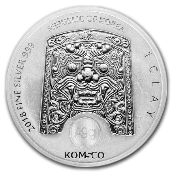 KOMSCO 2018 Jižní Korea 1 oz  Chiwoo Cheonwang Scrofa Privy - Image 2