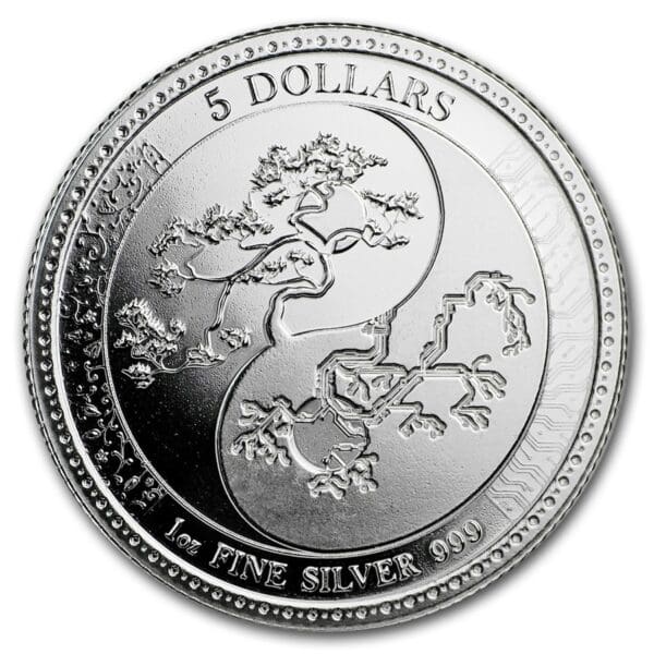 Mince : 2018 Tokelau 1 oz Silver Equilibrium 2018 - Image 2