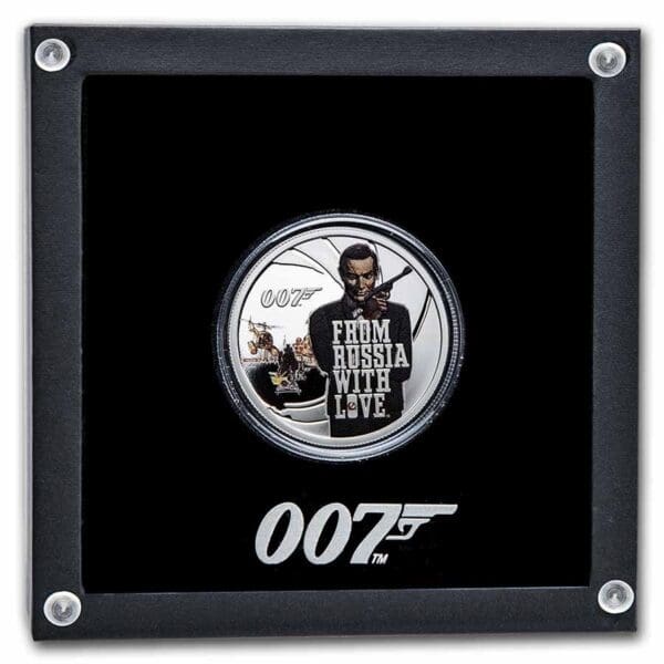 The Perth Mint Australia 007 James Bond Film: Rusko s láskou 1/2 oz - Image 3