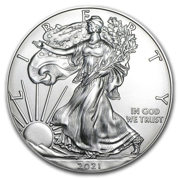 U.S. Mint 2021 1 oz American Silver Eagle BU