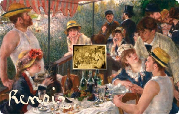 Pierre-Auguste Renoir Snídaně  Zlatý slitek - Image 2