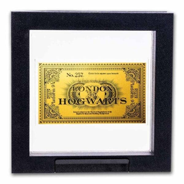 Private Mint 2024 Samoa 1/2 gram Gold Hogwarts Express Ticket - Image 3