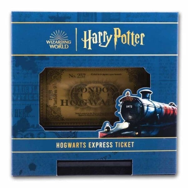 Private Mint 2024 Samoa 1/2 gram Gold Hogwarts Express Ticket - Image 5