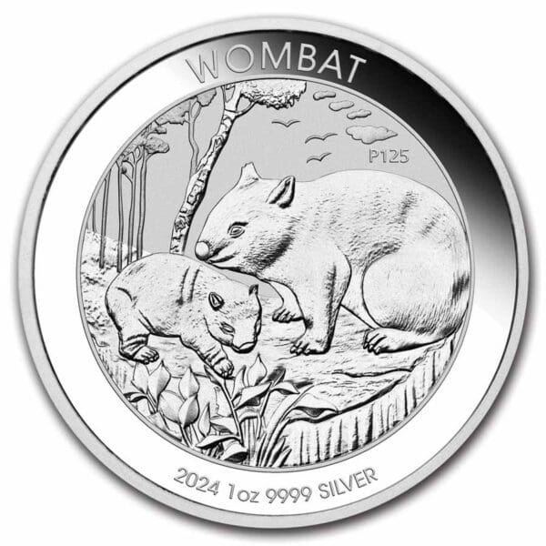 Australian Wombat BU 1 Oz 2024