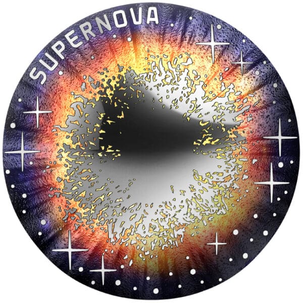 Stříbrná mince Supernova  2024