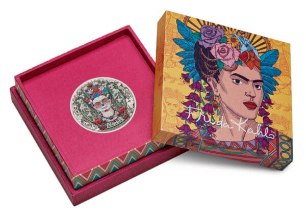 Frida Kahlo Stříbrná mince 2 Oz - Image 3